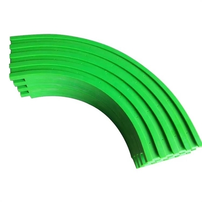 Πλαστική UHMWPE αυλακώσεων λουρίδων ένδυσης πολυαιθυλενίου Τ ράγα διαδρομής οδηγών αλυσίδων μεταφορέων