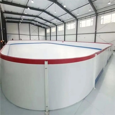 HDPE πινάκων Dasher εμποδίων κιγκλιδωμάτων αιθουσών παγοδρομίας πάγου πολυαιθυλενίου υψηλής πυκνότητας φράκτης