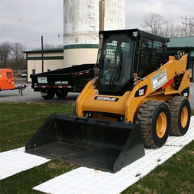 4ft. W Χ 8ft. HDPE σχεδίου βήματος πιάτων διαμαντιών Λ τα χαλιά επίγειας προστασίας καθαρίζουν