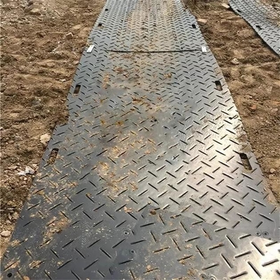 HDPE προσωρινό Matting 2x4ft μονοπατιών πλαστικός Matting εγκαταστάσεων γεώτρησης χαλιών εκσκαφέων πίνακας
