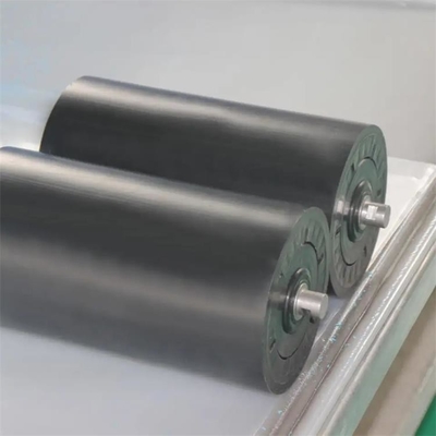 4 μαύρος πολυμερές HDPE ίντσας πιό μη απασχόλησης κύλινδρος τριβής κυλίνδρων ρύθμισης μεταφορέων