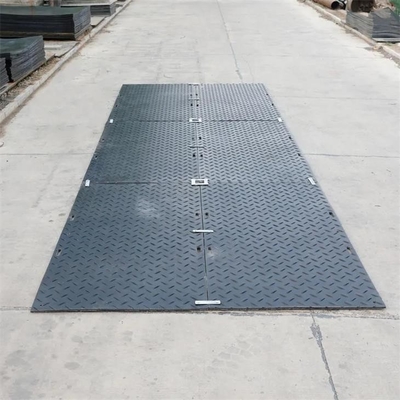 υπαίθρια σύνθετα Plastice HDPE 4x8ft χαλιά επίγειας προστασίας οδικών πιάτων