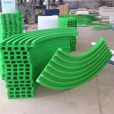 Πλαστική UHMWPE αυλακώσεων λουρίδων ένδυσης πολυαιθυλενίου Τ ράγα διαδρομής οδηγών αλυσίδων μεταφορέων