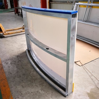 HDPE πινάκων Dasher εμποδίων κιγκλιδωμάτων αιθουσών παγοδρομίας πάγου πολυαιθυλενίου υψηλής πυκνότητας φράκτης