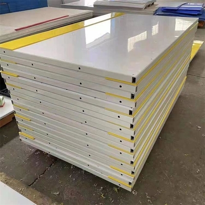 4x8 HDPE ποδιών φορητός πλαστικός πίνακας Dasher αιθουσών παγοδρομίας πυροβολισμού χόκεϋ εμποδίων αιθουσών παγοδρομίας πάγου