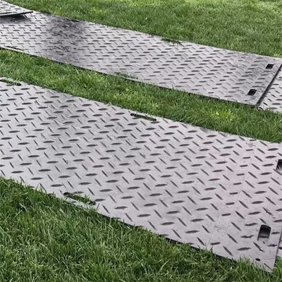 Προσωρινά HDPE πρόσβασης συνθετικά χαλιά ελών χορτοταπήτων για το βαρέων καθηκόντων εξοπλισμό