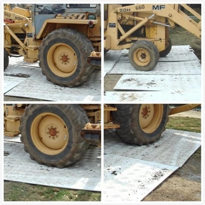 Κινητά σαφή HDPE επίγειας προστασίας πολυαιθυλενίου προσωρινά χαλιά οδών προσπέλασης