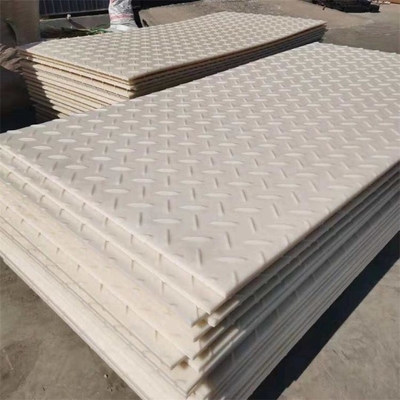 Συνθετικό HDPE χαλιών ελών επίγειας προστασίας προσωρινό πιάτο οδών προσπέλασης φορτηγών