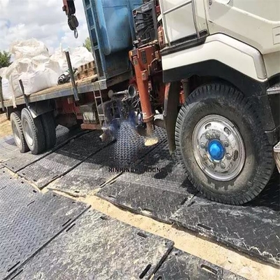 Σκληρά πλαστικά Hdpe χαλιών οδοστρωμάτων πατωμάτων φορητά οδικά χαλιά επίγειας προστασίας