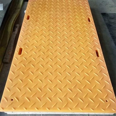 HDPE 2*8ft προσωρινά χαλιά οδικής πρόσβασης φύλλων επίγειας προστασίας για την κατασκευή