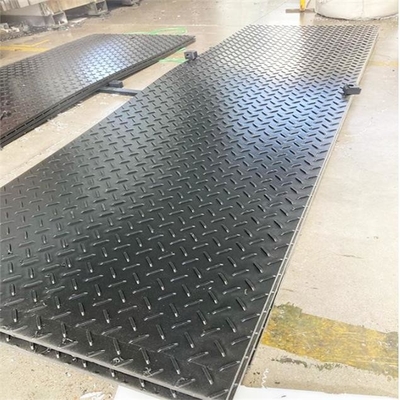 Προσαρμοσμένο HDPE πλαστικό χαλί οδικών οδοστρωμάτων διαδρομής φορτηγών πετρελαιοφόρων περιοχών για τους εκσκαφείς