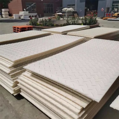Συνθετικό HDPE χαλιών ελών επίγειας προστασίας προσωρινό πιάτο οδών προσπέλασης φορτηγών
