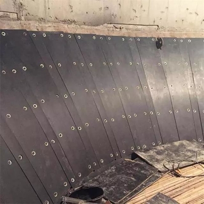 Μαύρο φύλλο πολυαιθυλενίου μη ραβδιών συνήθειας φύλλων επένδυσης αποθηκών άνθρακα UHMWPE