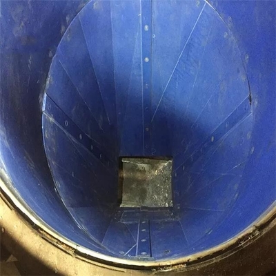 Κυλινδρικό σιλό UHMWPE σκάφος της γραμμής αποθηκών άνθρακα σκαφών της γραμμής σιλό φύλλων μόνο λαδώνοντας