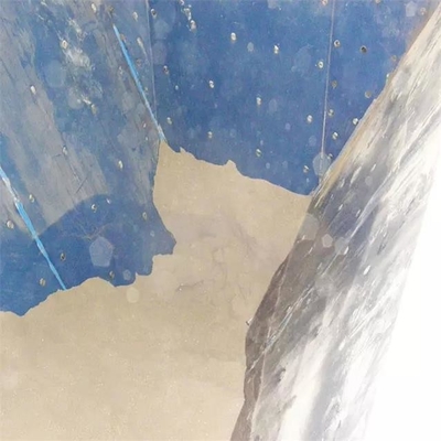 48 X 96 ίντσες κάτω από κόσκινων χοανών UHMWPE τον πλαστικό άνθρακα πίνακα επένδυσης αποθηκών μπλε