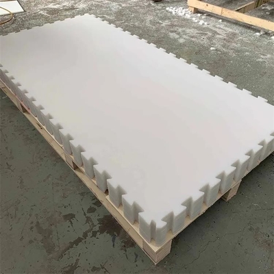 1200*1000mm φορητό UHMWPE πάγου χόκεϋ συνθετικό δάπεδο πατινάζ κυλίνδρων αιθουσών παγοδρομίας