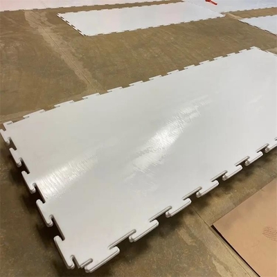 1200*1000mm φορητό UHMWPE πάγου χόκεϋ συνθετικό δάπεδο πατινάζ κυλίνδρων αιθουσών παγοδρομίας