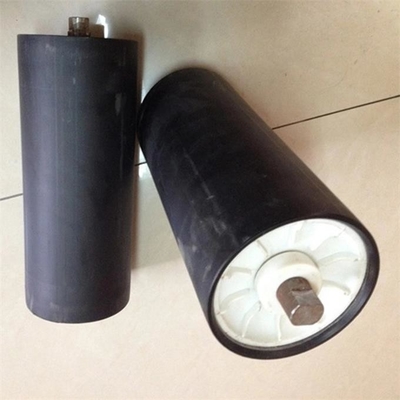 4 μαύρος πολυμερές HDPE ίντσας πιό μη απασχόλησης κύλινδρος τριβής κυλίνδρων ρύθμισης μεταφορέων