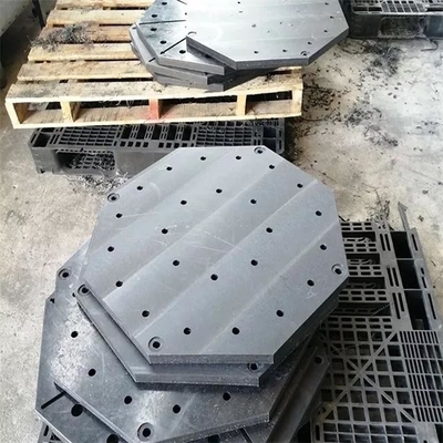 Πλαστικός UHMWPE καλυμένος με βορικό άλας πίνακας βορίου φύλλων πολυαιθυλενίου εφαρμοσμένης μηχανικής με το βόριο 5%