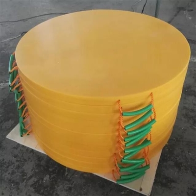 Ανθεκτική ένδυση - ανθεκτικά στρογγυλά HDPE πλαστικά μαξιλάρια υποστήριξης ποδιών ζυγοστατών χαλιών φορτηγών