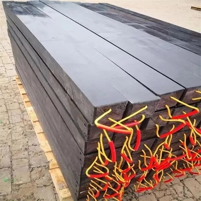 Ισχυρός HDPE ικανότητας ρουλεμάν πίεσης φραγμός Cribbing πιάτων του Jack μαξιλαριών ζυγοστατών