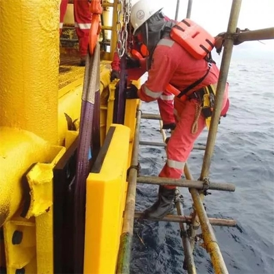 Πλαστικό μαξιλάρι προσώπου κιγκλιδωμάτων αποβαθρών UHMWPE για τη λιμενική δευτερεύουσα προστασία κατασκευής λιμένων