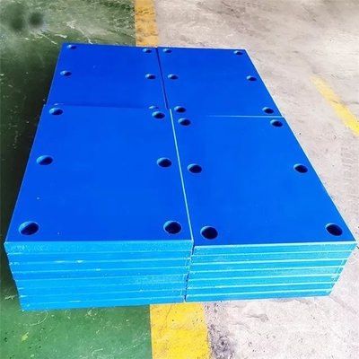 Μπλε σύνθετα UHMWPE κιγκλιδώματα αψίδων λιμένων κυττάρων ανοικτά για τα λαστιχένια θαλάσσια κιγκλιδώματα