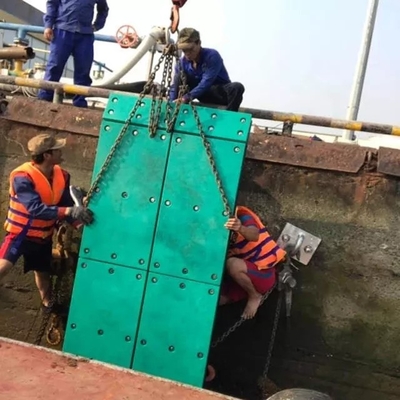 Αντιδιαβρωτική HDPE πλαστική επιτροπή κιγκλιδωμάτων που απασχολεί τους πίνακες προστασίας μαξιλαριών αποβαθρών μαξιλαριών