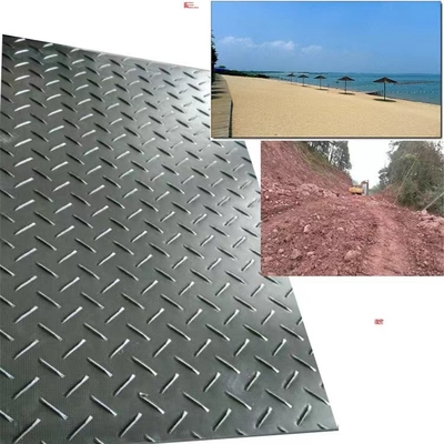 Hdpe Uhmwpe 12.7mm πλαστικό φύλλο προστασίας εδάφους στρώματα για προσωρινό δρόμο
