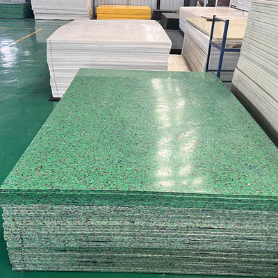 Λευκό φύλλο πλαστικού HDPE κομμένο σε μέγεθος 1-100mm
